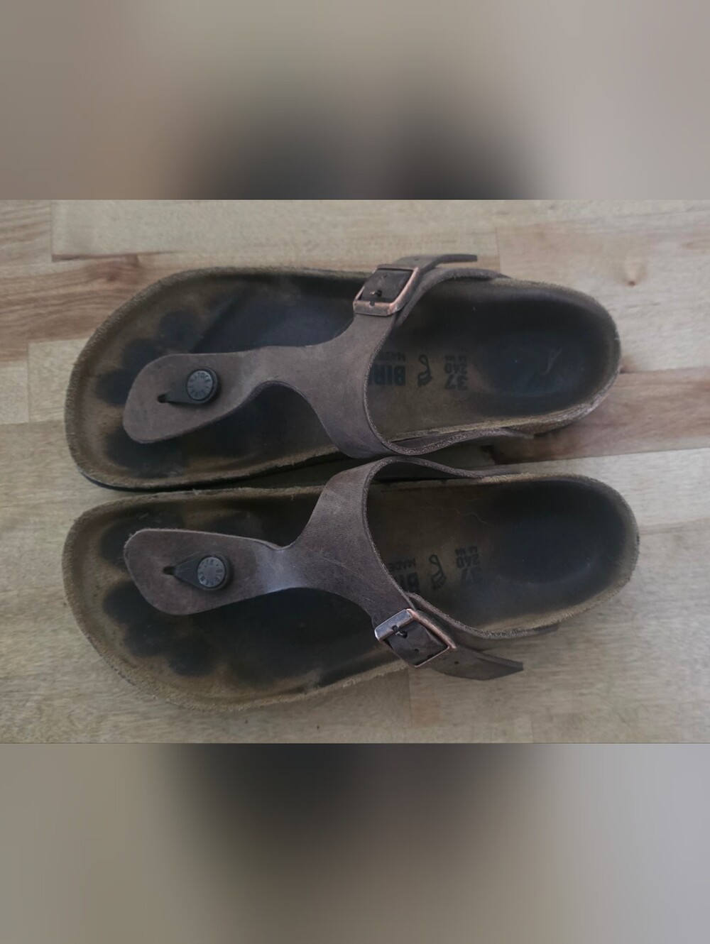 Birkenstock Gizeh Thong Sandal - Tobacco Leather - Picture 7 of 7